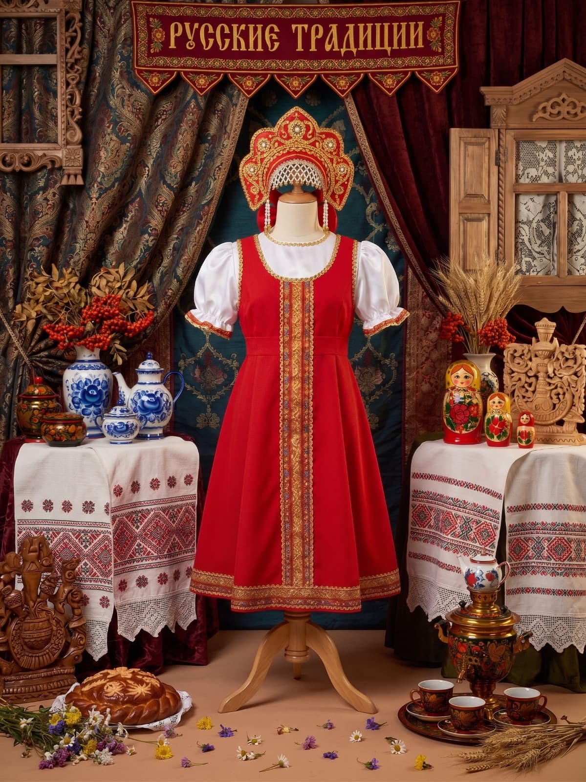 Costume Russie femme