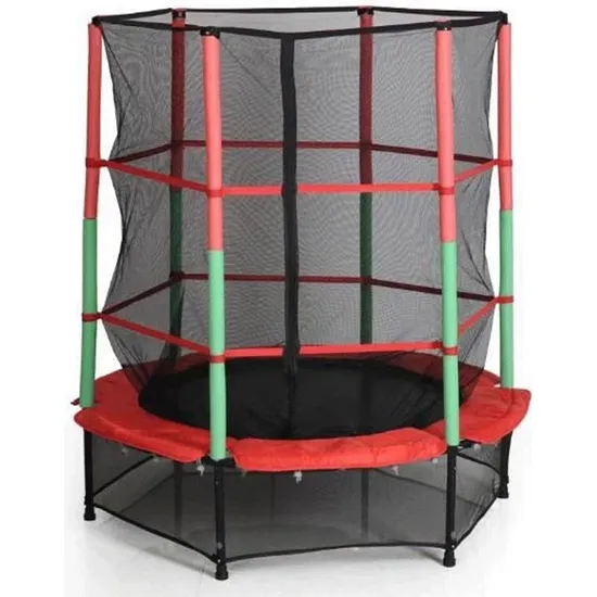 Trampoline avec filet de sécurité